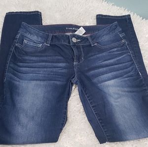 Maurices Blue Stretch Jeggings
